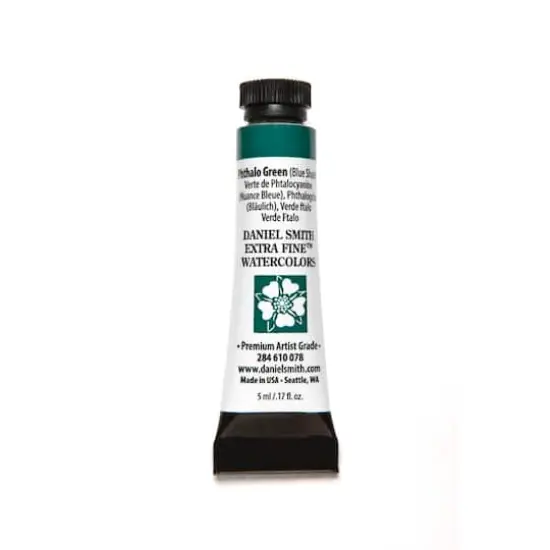 Daniel Smith Extra Fine&trade; Watercolor, 5mL Phthalo Green (Blue Shade) {1}