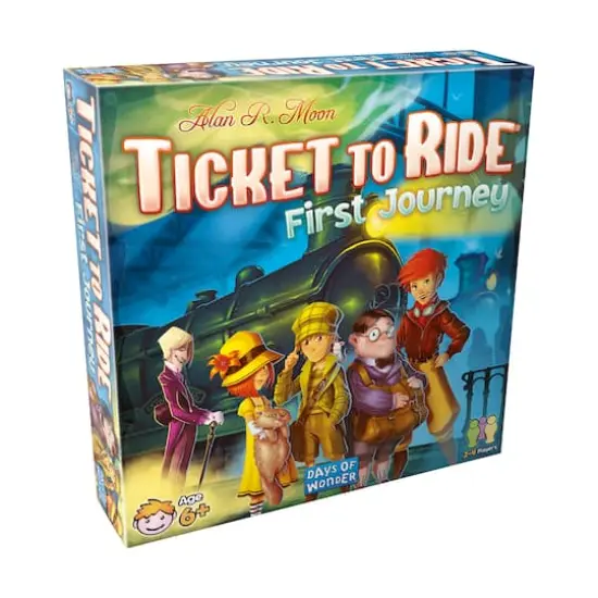 Ticket to Ride: First Journey - USA Map {1}