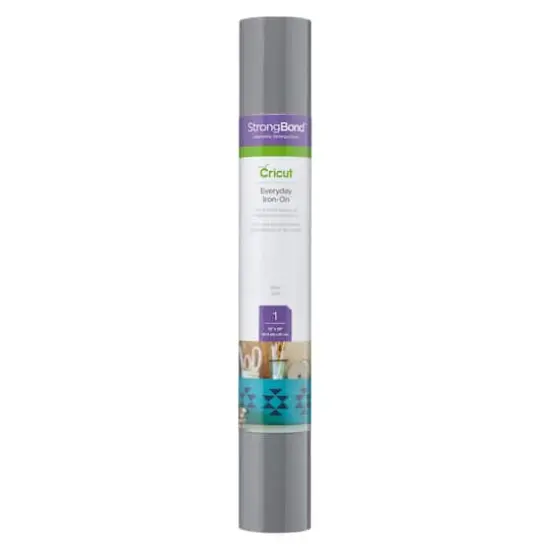 Cricut&reg; 12" x 24" Iron-On Gray {1}