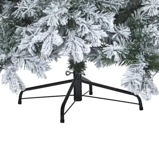 8ft. Pre-Lit Vermont Mixed Pine Artificial Christmas Tree, Clear LED Lights {5}