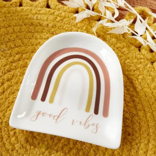 Kate Aspen&reg; Good Vibes Trinket Dish {4}