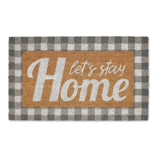 Let's Stay Home Doormat {1}