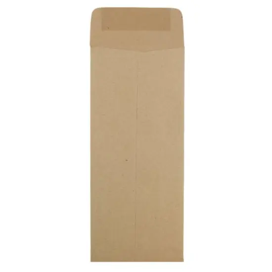JAM Paper Colored #10 Policy Business Premium Envelopes, 50ct. Brown Kraft {4}