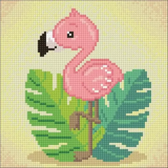 Crafting Spark Flamingo Diamond Painting Kit {1}