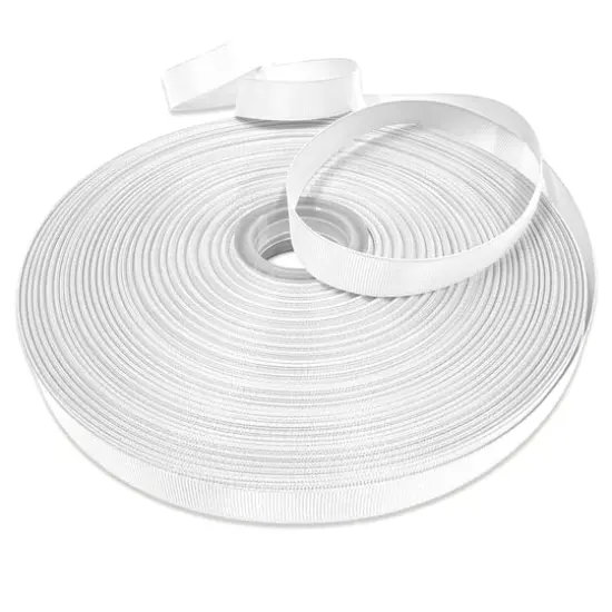 Gwen Studios Solid Grosgrain Ribbon White {4}