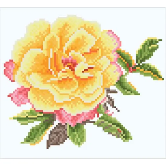 Diamond Dotz® Watercolour Rose Diamond Painting Kit {3}