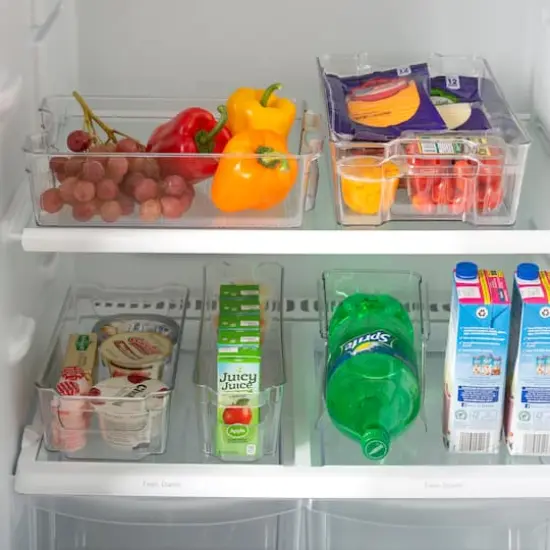 Kitchen Details Large Refrigerator Shelf Organizer {6}