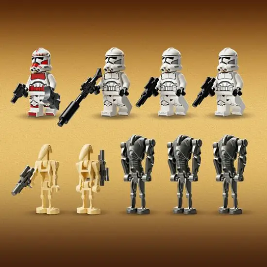 LEGO&reg; Star Wars&trade; Clone Trooper&trade; & Battle Droid&trade; Battle Pack 75372 {6}