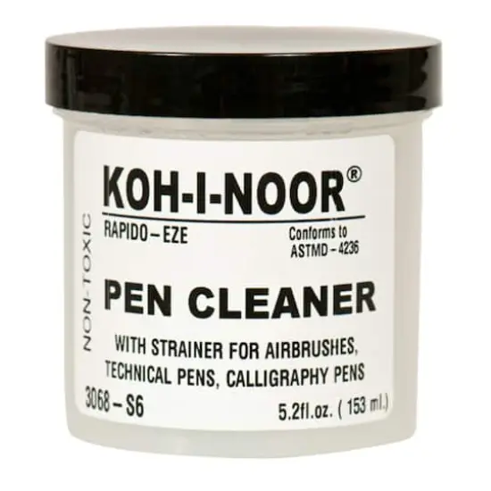 Koh-I-Noor Rapido-Eze Cleaner with Strainer, 5.2oz. {1}