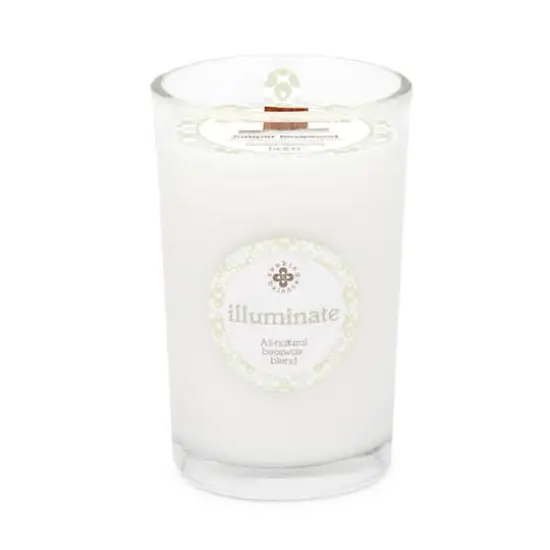 Root Candles Seeking Balance® Illuminate: Juniper Rosewood Jar Candle {1}
