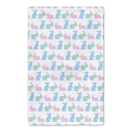 Easter Bunny Trail Tea Towel - Set of 2 {6}