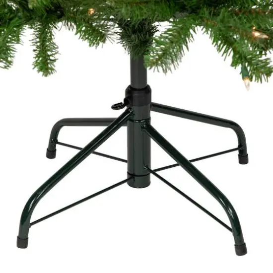 4.5ft. Pre-Lit White River Fir Artificial Christmas Tree, Clear Lights {6}