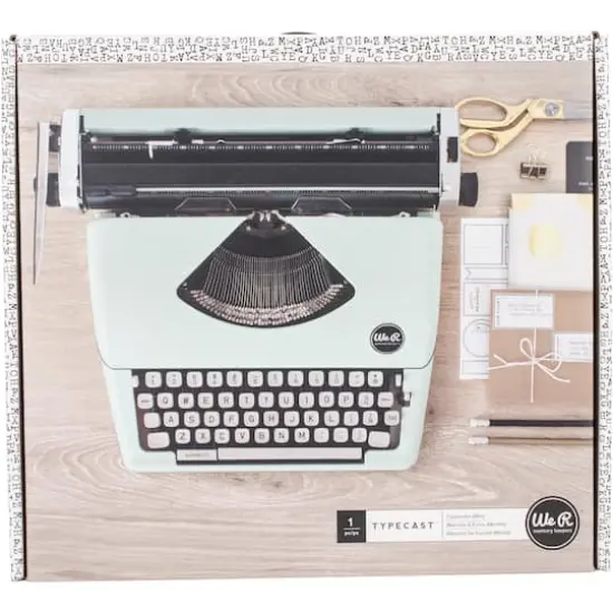 We R Memory Keepers&reg; Mint Typecast&trade; Typewriter {1}