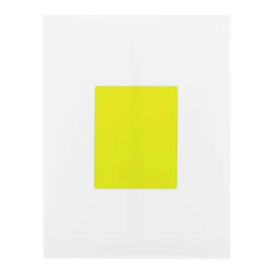 JAM Paper Extra Large Shipping Address Label Stickers Neon Yellow {7}