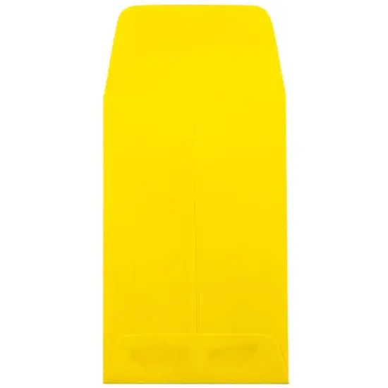 JAM Paper 2.25" x 3.5" Coin Envelopes, 50ct. Yellow {4}