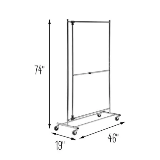 Honey Can Do 2-Tier Garment Rack {4}
