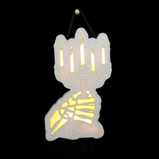 8.5" Candelabra DIY LED Plywood D&eacute;cor by Make Market&reg; {3}