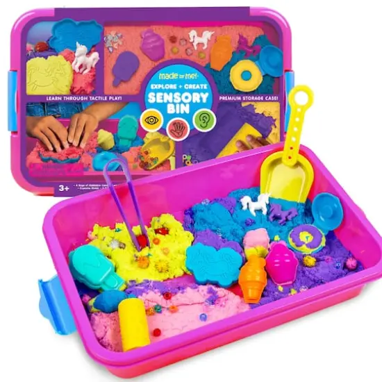 Made By Me!&reg; Explore + Create Unicorn Sensory Bin {1}