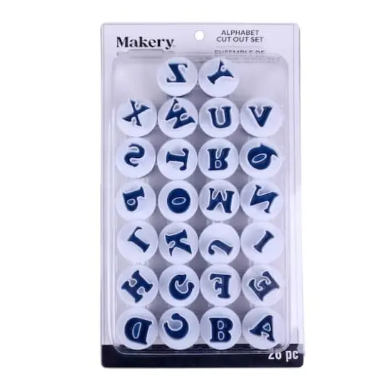 Alphabet Cutout Set by Makery&trade; {5}