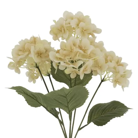 20.5" Hydrangea Deluxe Bush by Ashland&reg; Cream {3}
