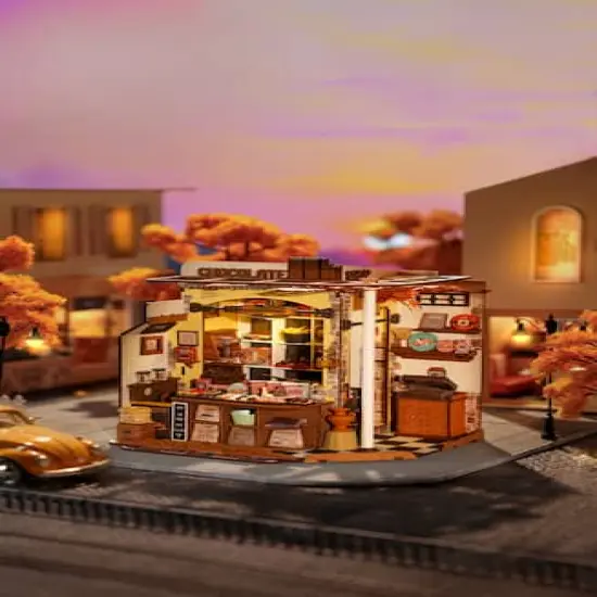 Rolife&reg; Henry's Chocolate DIY Miniature House Kit {5}