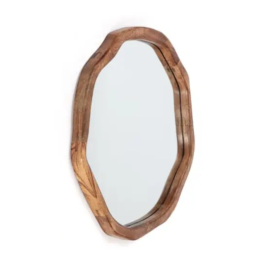 Habitat Imani 24" Wood-Framed Mirror {7}