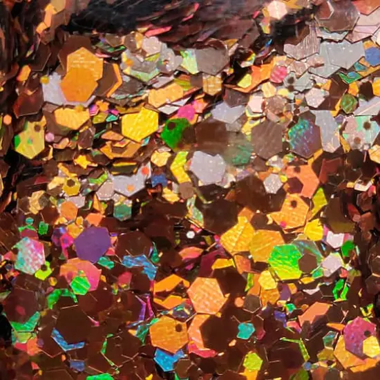 Glitzy Mix Specialty Polyester Glitter by Recollections&trade;Orange {4}