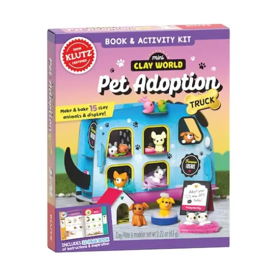 Mini Clay World Pet Adoption Truck {1}