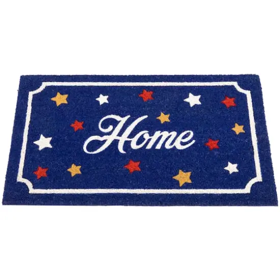 Blue Patriotic Doormat {4}