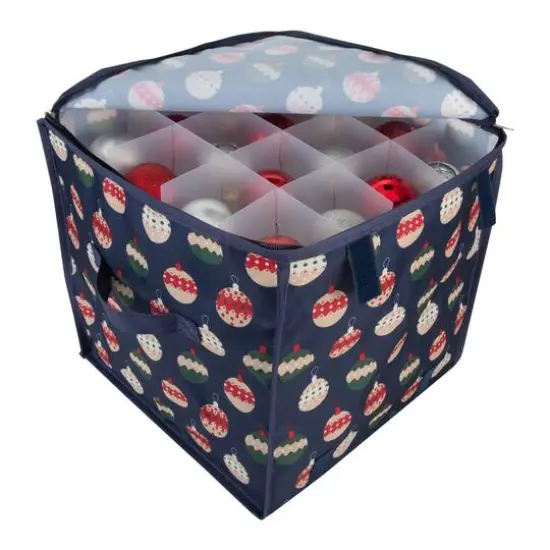 Laura Ashley 64ct. Stackable Christmas Ornament Storage Box {4}