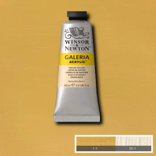 Winsor & Newton&trade; Galeria Acrylic&trade;, 60mL Naples Yellow {7}
