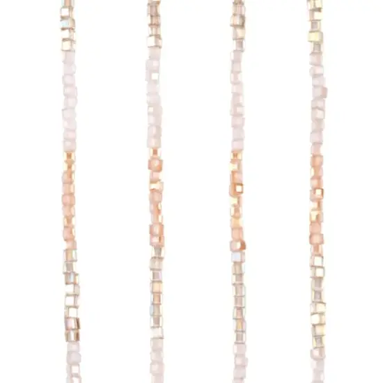 Pink Ombre Glass Cube Beads, 2mm by Bead Landing&trade; {1}