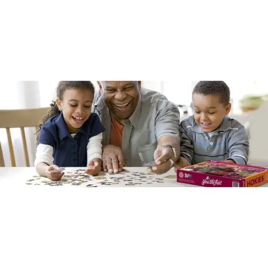 College Team Retro Series 500 Piece Puzzle Virginia Tech Hokies {4}