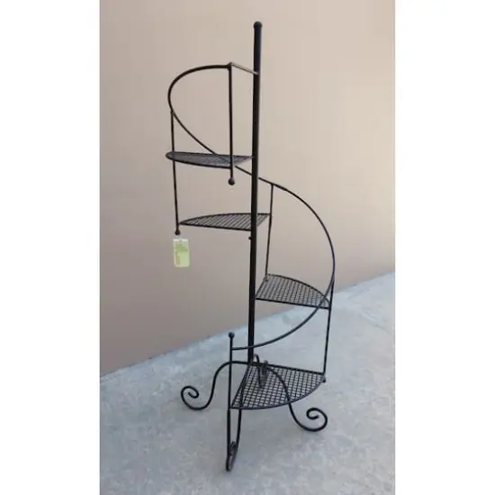 3.3ft. Spiral Showcase Plant Stand {4}