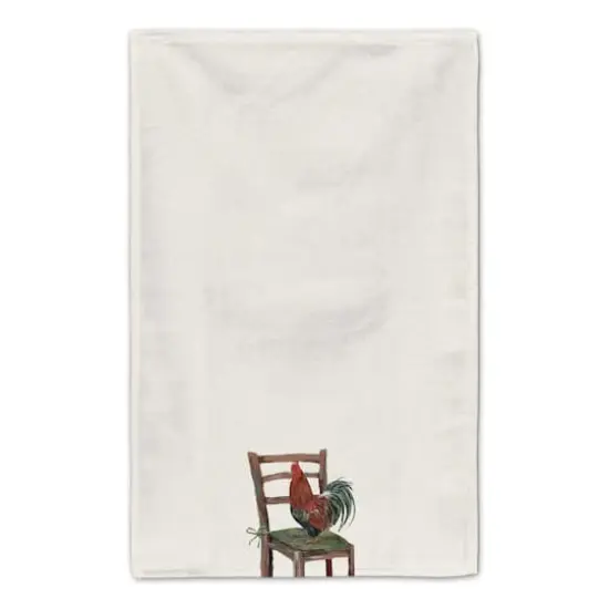 Rooster on a Chair 16" x 25" Towel Set {4}