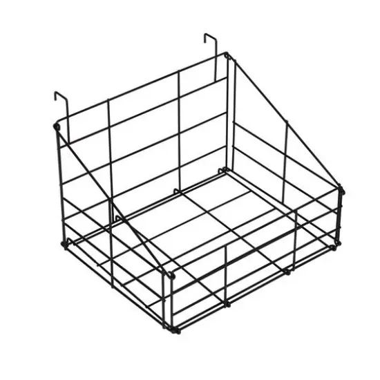 Honey Can Do Reversible Black Bathroom Storage Space Saver {6}