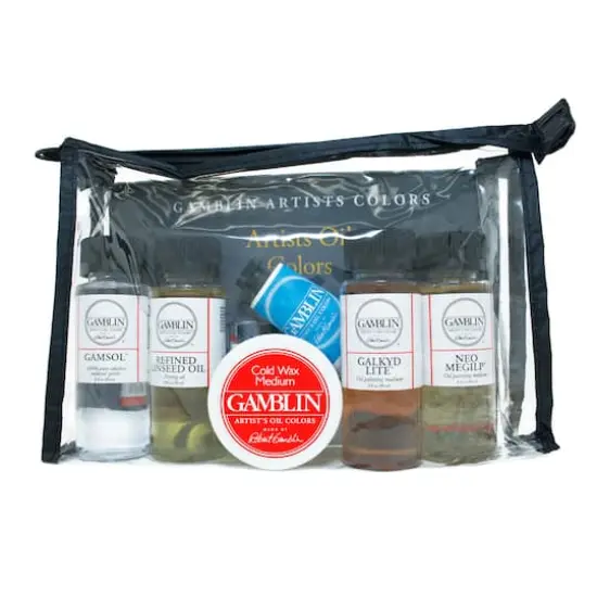 Gamblin Artist's Oil Colors 6 Piece Medium Set {2}