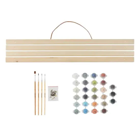 20" x 16" Mountains Sky Paint-by-Number Kit with Wood Display Hanger by Artist's Loft&reg; {3}