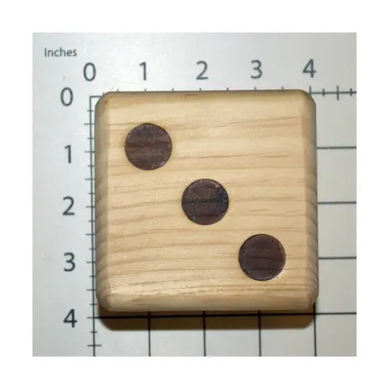 Jumbo Wooden Dice {6}