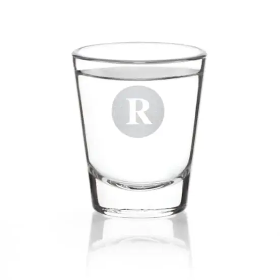Hortense B. Hewitt Co. Monogram Shot Glass R {1}
