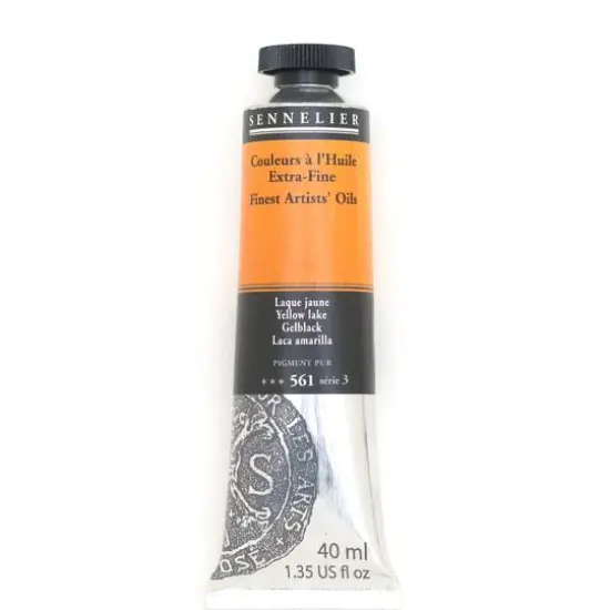 Sennelier Artists' Oil Color, 40mL 561 Yellow Lake S3 {1}