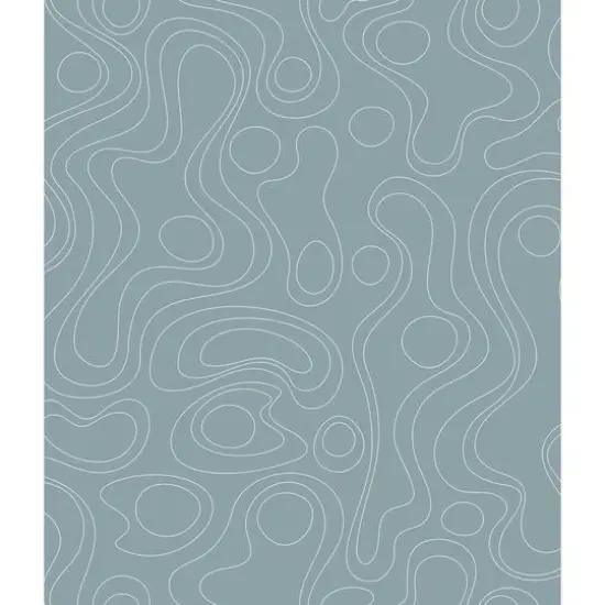 RoomMates Emily Rayna Lineation Peel & Stick Wallpaper Blue {2}
