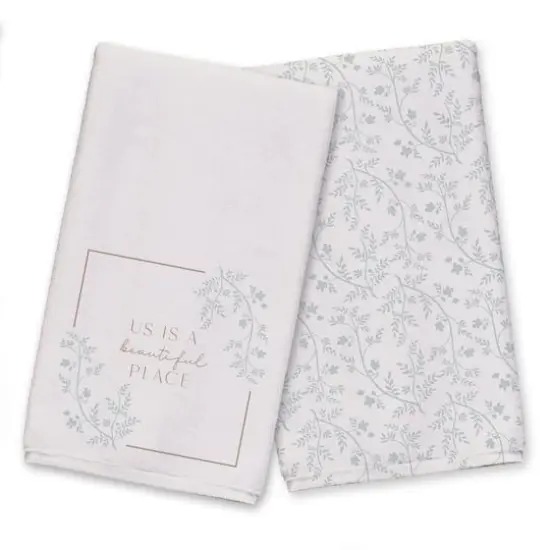 Us Beautiful Place 16" x 25" Towel Set {1}