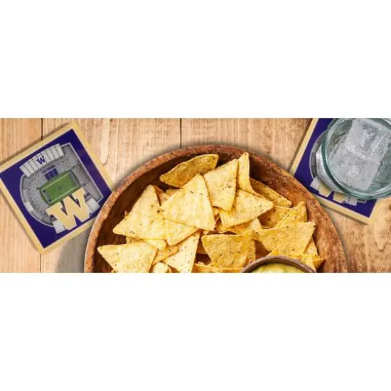 NCAA 3D StadiumView Coasters Washington Huskies {4}