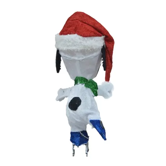 Peanuts&reg; 2ft. 3D Pre-Lit Skating Snoopy Yard D&eacute;cor {4}