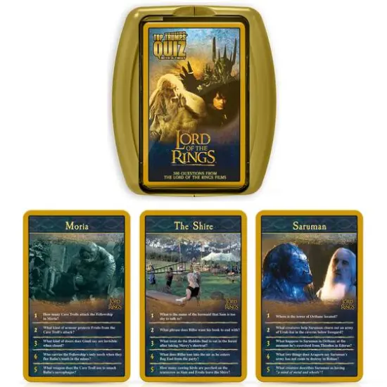 Top Trumps Lord of the Rings Quiz {3}