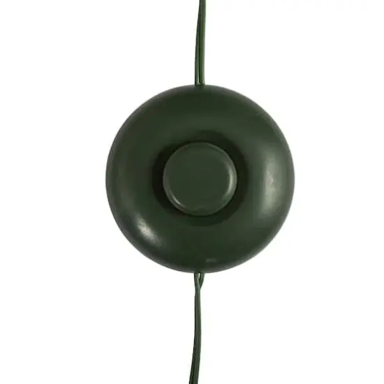 5ft. Pre-Lit Flocked Colorado Mountain Fir Artificial Christmas Tree, Warm White Microdot LED Lights {5}