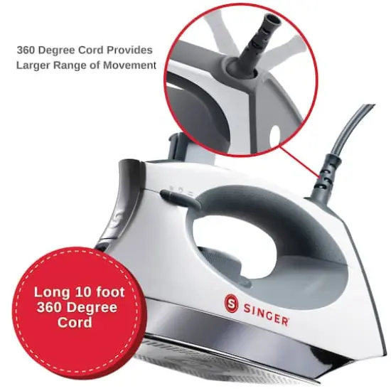 SINGER&reg; SteamCraft Steam Iron {6}