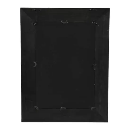 Hello Honey&reg; Black Firwood & Rattan Wall Mirror {5}