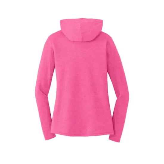 District® Women's Perfect Tri® Long Sleeve Hoodie Fuchsia Frost {5}